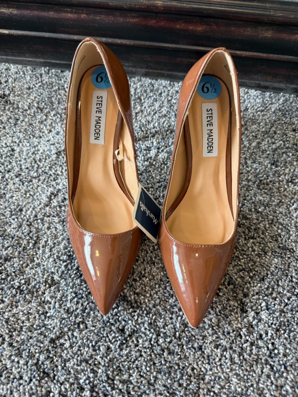Steve Madden Women’s Patent Pointed-Toe Pumps